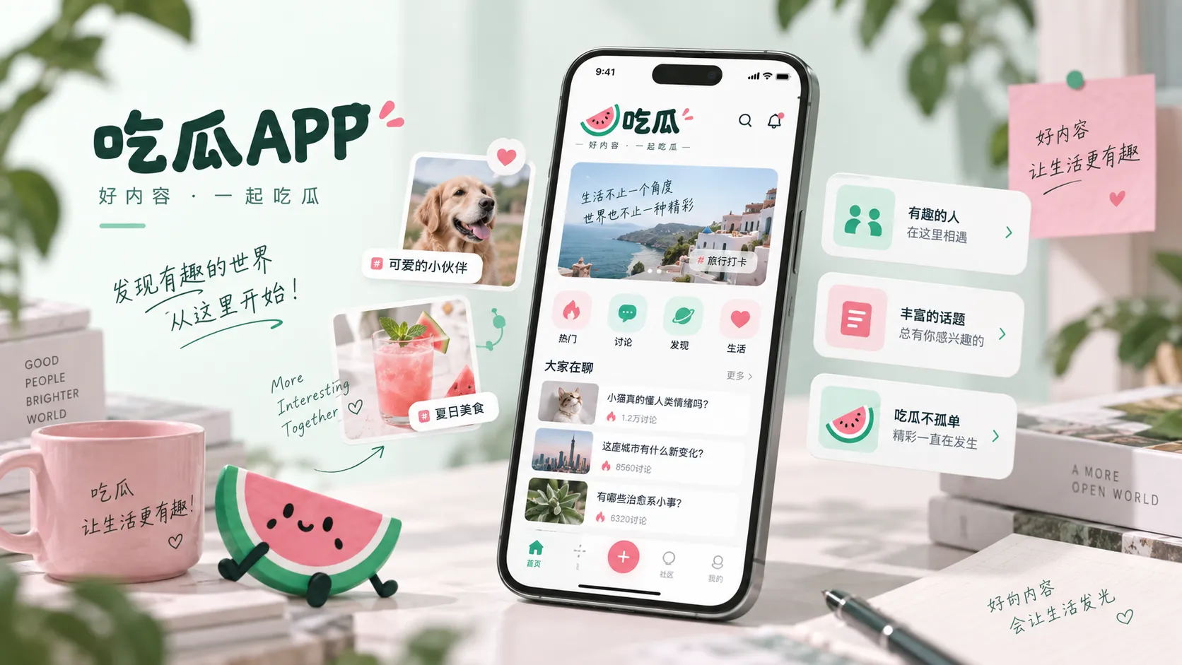 移动端热点内容浏览